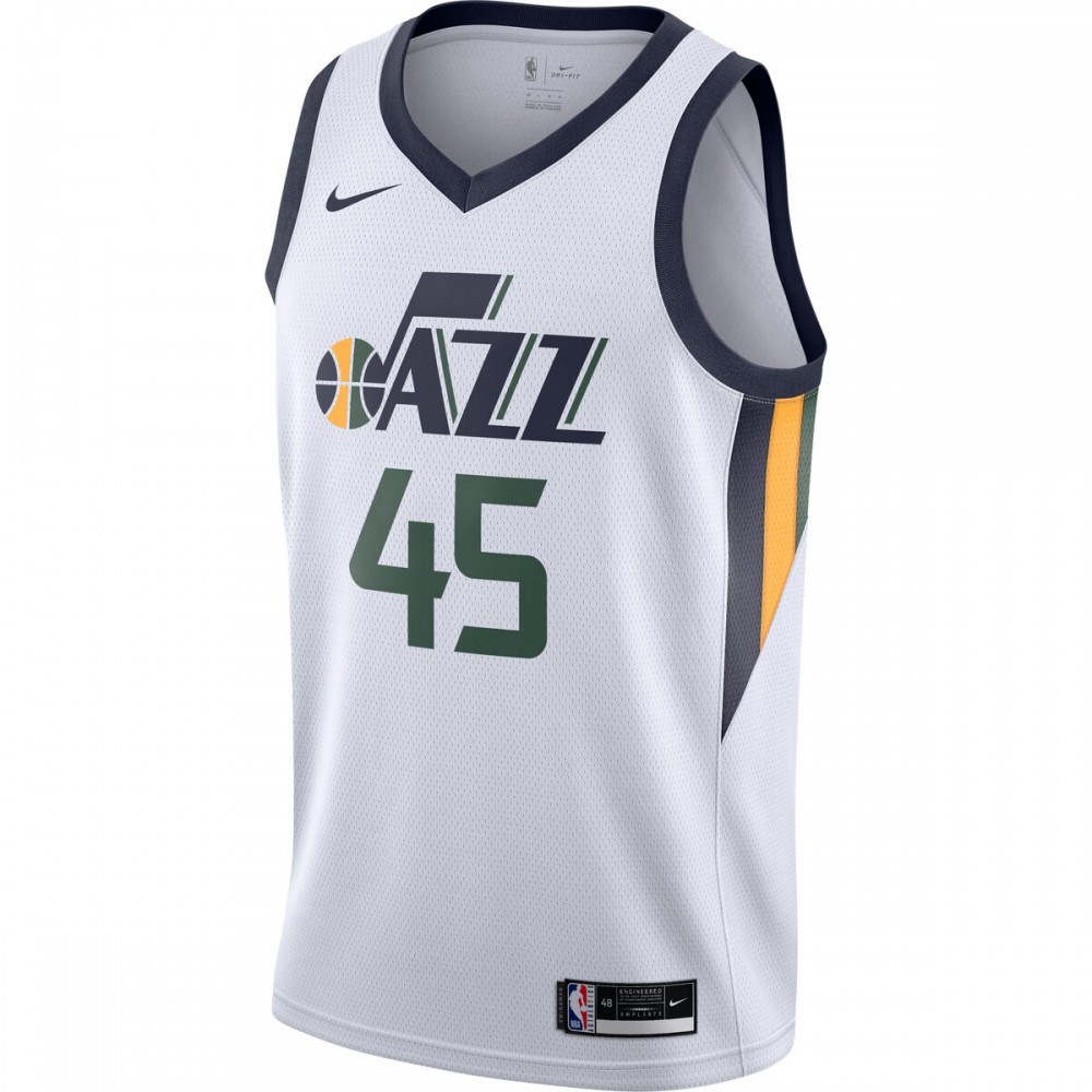 Donovan Mitchell Utah Jazz 2020/21 Swingman Jersey - White - Association Edition-Pro Kit Vault | Brand New 26/27 Sports Jerseys